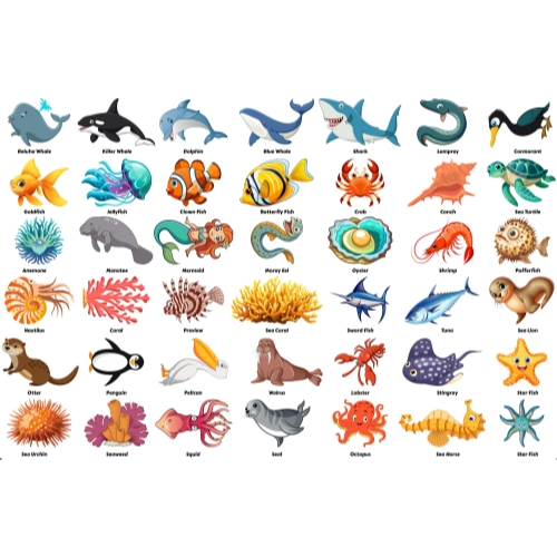 Party Supplies Under the Sea Sticker Sheet
